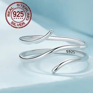 925 Sterling Silver Wrap Ring